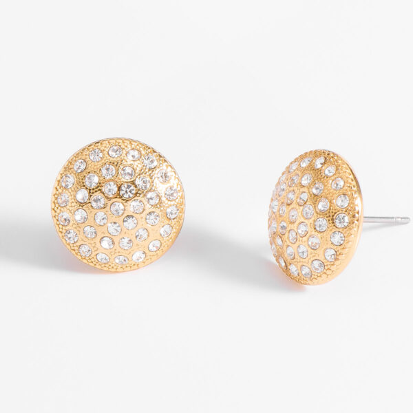 Aretes Baño Oro 18k