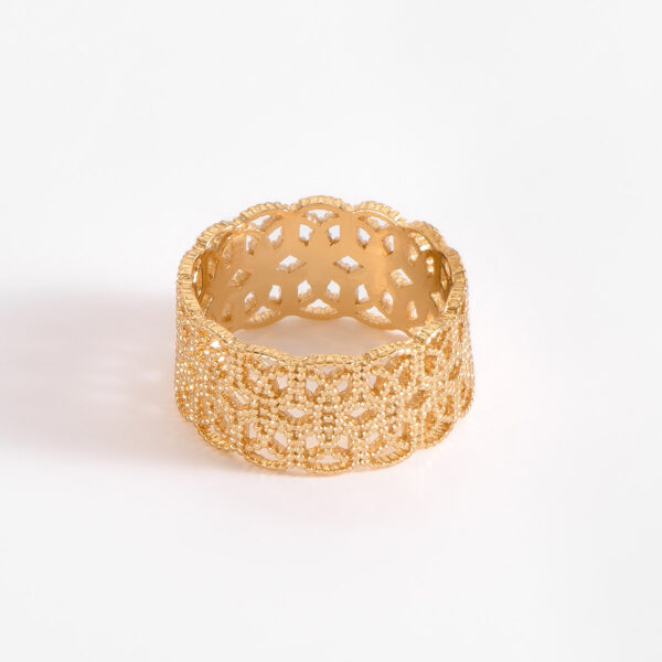 Anillo Baño Oro 18k